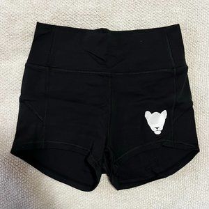 Femme Royale Black Pounce Athletic Shorts